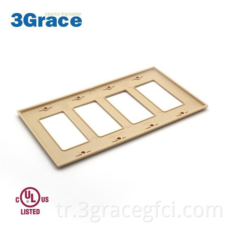 4 Gang Outlet Wall Plate2